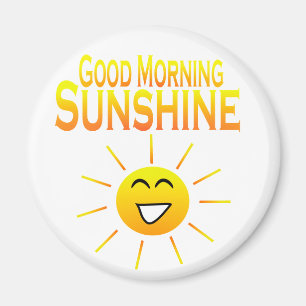 Aimant Bonjour Sunshine !