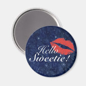 Aimant Bonjour Sweetie (Recto/Verso)