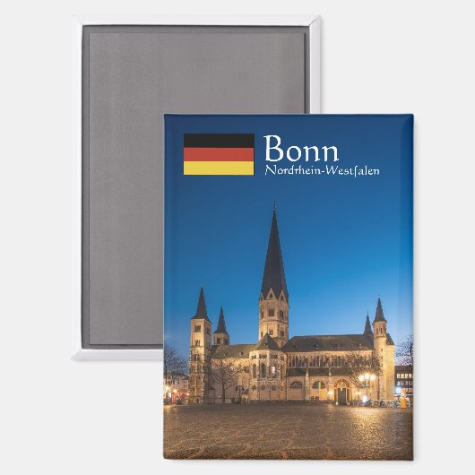 Aimant Bonn Allemagne (Recto/Verso)