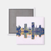 Aimant Bonn Skyline (Recto/Verso)