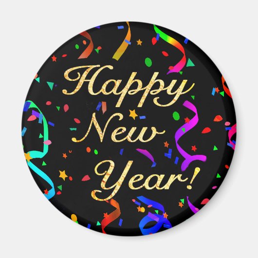 Aimant "Bonne année !" (Devant)
