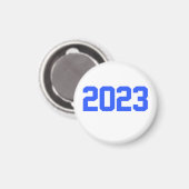 Aimant Bonne année 2023 - Nouvel an 2023 (Recto/Verso)