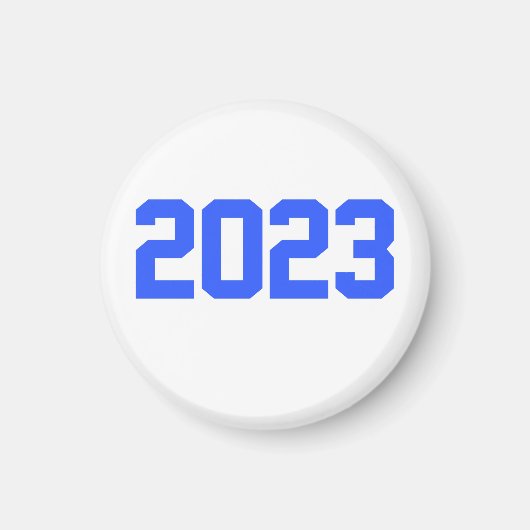 Aimant Bonne année 2023 - Nouvel an 2023 (Devant)