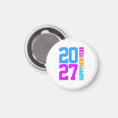 Aimant Bonne année 2027 (Recto/Verso)
