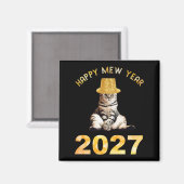 Aimant Bonne année Mew 2027 (Recto/Verso)