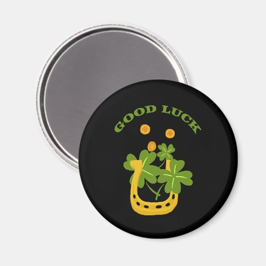 Aimant Bonne chance (Recto/Verso)