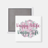 Aimant Bonne Femme Bonne Vie (Recto/Verso)