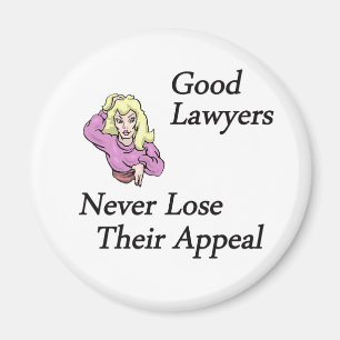 Aimant bonne femme d'avocats