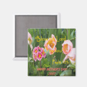 Aimant Bonne fête des mères (Recto/Verso)