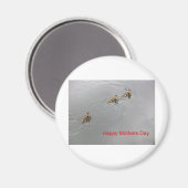 Aimant Bonne fête des mères (Recto/Verso)