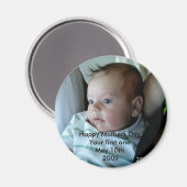 Aimant Bonne Fête des mères Votre première (Recto/Verso)