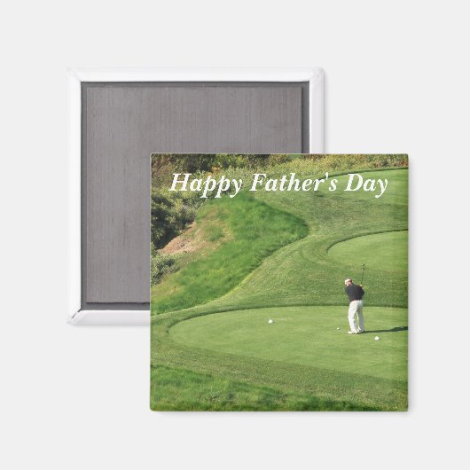 Aimant Bonne Fête des pères (Recto/Verso)