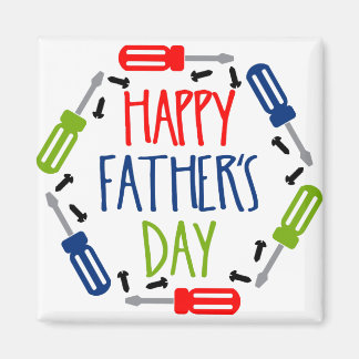 Aimant Bonne Fête des pères Meilleur Cadeau Papa