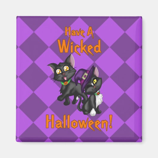 Aimant Bonne Halloween ! (Devant)