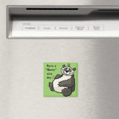 Aimant Bonne journée à la barbe (In Situ (Lave-vaisselle))