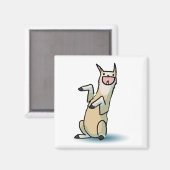 Aimant Bonne Llama (Recto/Verso)