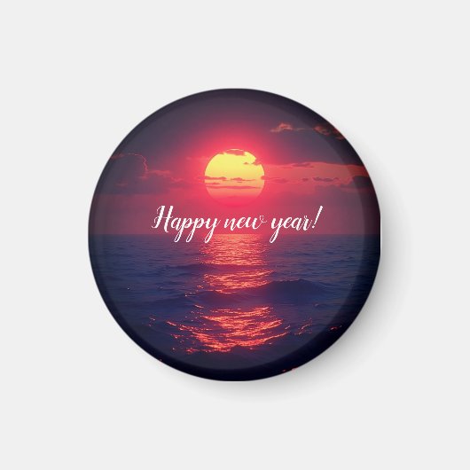 Aimant Bonne nouvelle année (Devant)