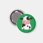 Aimant Bonne Petite Vache Laitière Holstein (Recto/Verso)