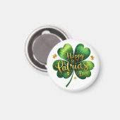 Aimant Bonne Saint Patrick's Day (Recto/Verso)