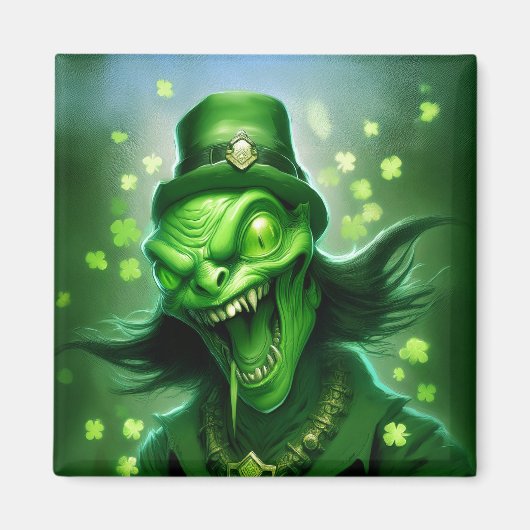 Aimant Bonne Saint Patrick's Day (Devant)