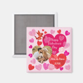 Aimant Bonne Saint Valentin (Recto/Verso)