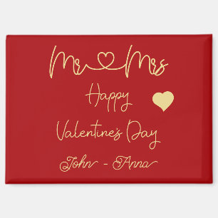 Aimant Bonne Saint-Valentin M & Mme