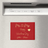 Aimant Bonne Saint-Valentin M & Mme (In Situ (Lave-vaisselle))
