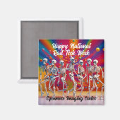 Aimant Bonne Semaine nationale de la technologie Rad (Recto/Verso)