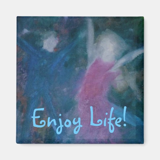 Aimant Bonne Vie ! (Devant)