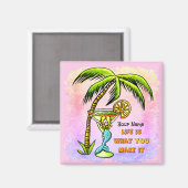 Aimant Bonne vie à Mermaid (Recto/Verso)