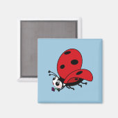 Aimant Bonne Wings Ladybug (Recto/Verso)