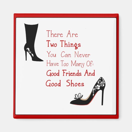 Aimant Bonnes chaussures (Devant)