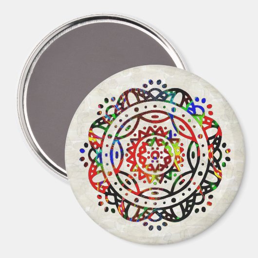 Aimant Bonnes vibrations (Recto/Verso)