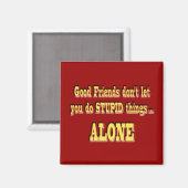 Aimant Bons amis (Recto/Verso)