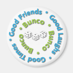 Aimant bons amis du bunco