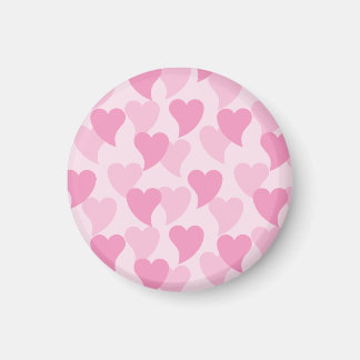 Aimant Bons Coeurs Motif sans couture
