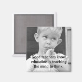 Aimant Bons enseignants (Recto/Verso)