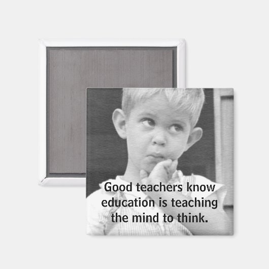 Aimant Bons enseignants (Recto/Verso)