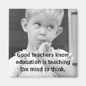 Aimant Bons enseignants (Devant)