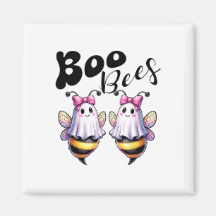Aimant Boo Bees Ghost Bee Halloween Costume Femmes Drôle