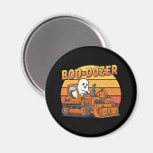 Aimant Boo Dozer Ghost Funny Halloween (Recto/Verso)