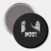 Aimant Boo ! Halloween effrayant cachant Funny Peekaboo (Recto/Verso)