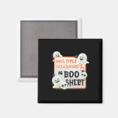 Aimant Boo Halloween Ghost Ms Multiple Sclerosis Is Boo S (Recto/Verso)