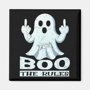 Aimant Boo les règles – fantôme rebelle halloween meme