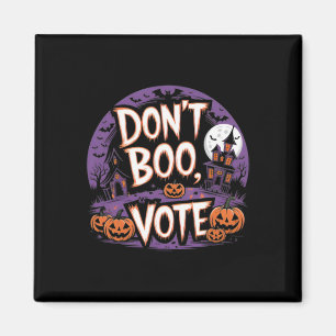 Aimant Boo Vote Kamala Harris W 2024 Président Campagne