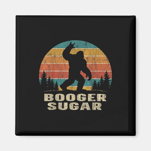 Aimant Booger Sugar Sasquatch Funny Meme  (Devant)