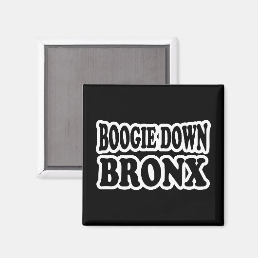 Aimant Boogie Down Bronx, NYC (Recto/Verso)