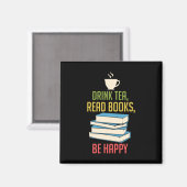 Aimant Book Lover (Recto/Verso)