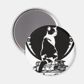 Aimant Books,cats,life is sweet Copie_vectorized (Recto/Verso)