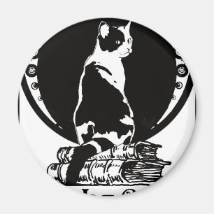 Aimant Books,cats,life is sweet Copie_vectorized